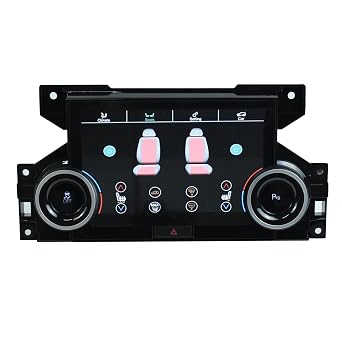 Car AC Panel Touch Screen for Land Rover Range Rover Discovery 4 LR4 2009-2016 Air Conditioner Climate Seating Control Touch Board HVAC Control All Terrain Display Plug and Play
