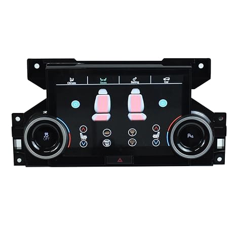Car AC Panel Touch Screen for Land Rover Range Rover Discovery 4 LR4 2009-2016 Air Conditioner Climate Seating Control Touch Board HVAC Control All Terrain Display Plug and Play