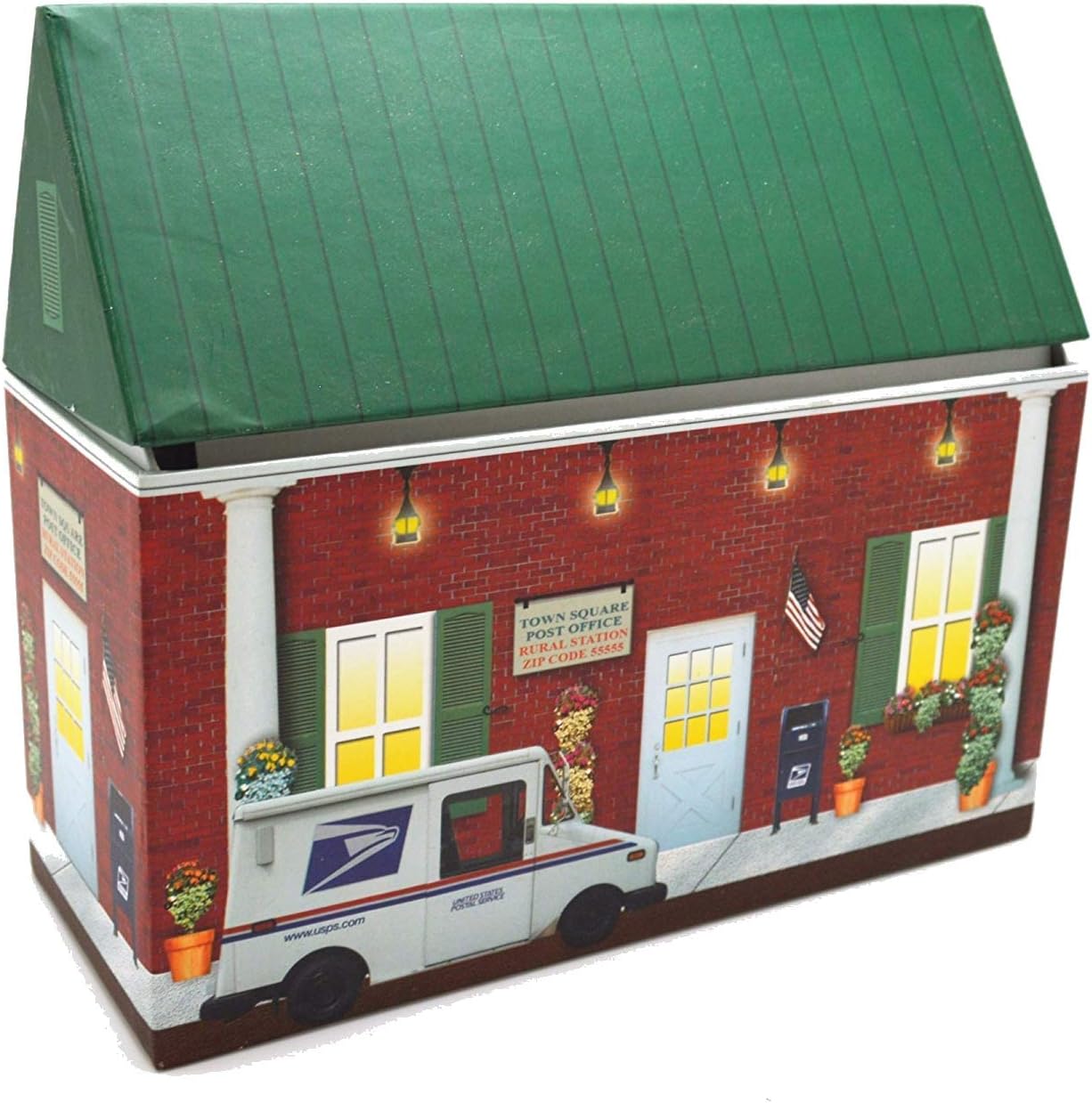 24 Assorted All-Occasion 5x7 Greeting Cards in USPS Design Storage Organizer Box