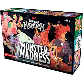 Dungeons & Dragons Dungeon Mayhem Card Game: Monster Madness
