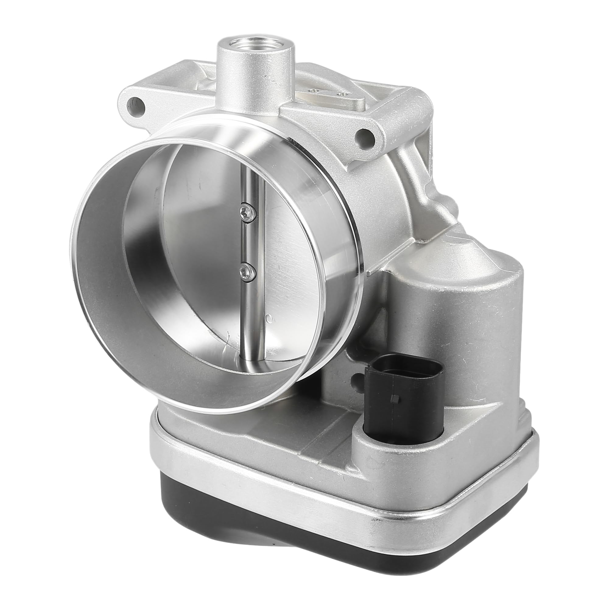 Ensemble De Corps De Papillon Électronique, Pour Dodge, En Métal, Ton Argenté