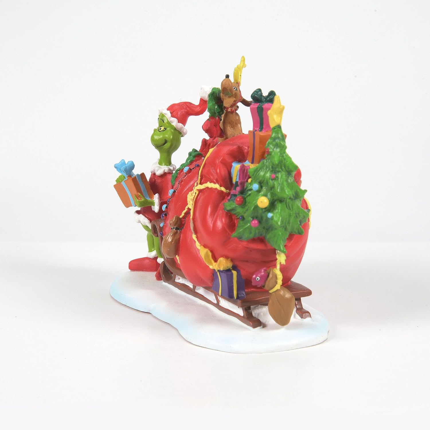 Department 56 Dr. Seuss Grinch Village Accessories Small Heart Grew Figurine, 3.75 Inch, Multicolor