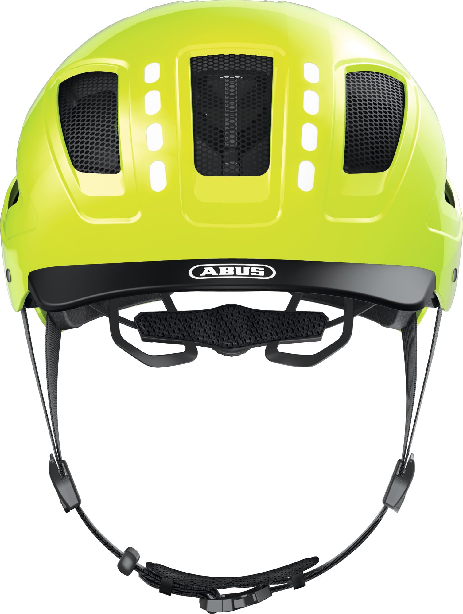 ABUS Fahrradhelm mit Licht - Hyban 2.0 LED - Vorder- und Rücklicht & robuste Hartschale - für Damen und Herren