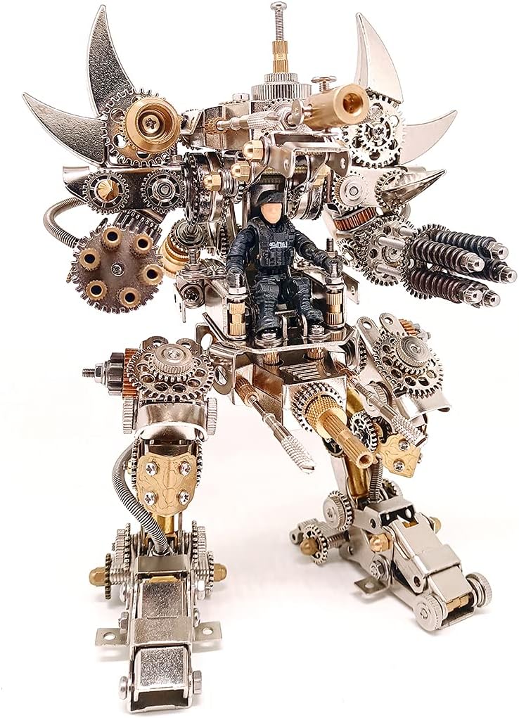 Buy RuiyiF 3D Metal Puzzle Mecha Model with Tool Kit, DIY 3D Metal
