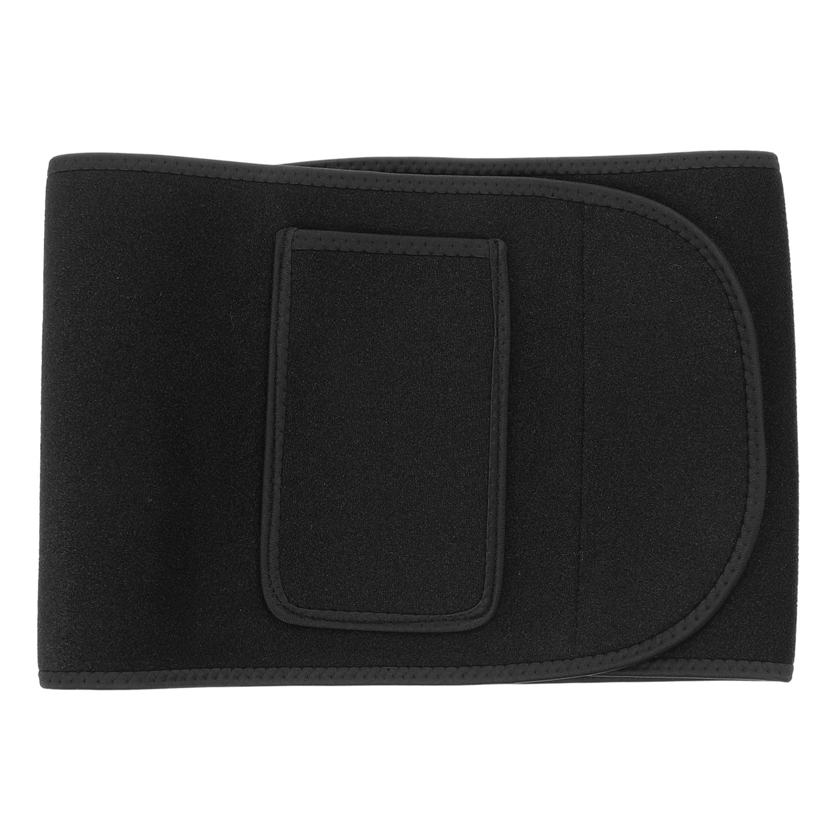 KESYOO Waist Trimmer Belt for Women Sports Waist Trainer Lumbar Support Brace Breathable and Fitness Belt Black