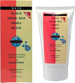 Platinum Blemish Control Wash Formula Acne Face Wash 5oz, Facial Cleanser for Oily Skin, Acne & Blemishes, Gentle Foaming Acne Cleanser for Teens, Women & Men, Daily Skin Care Solution