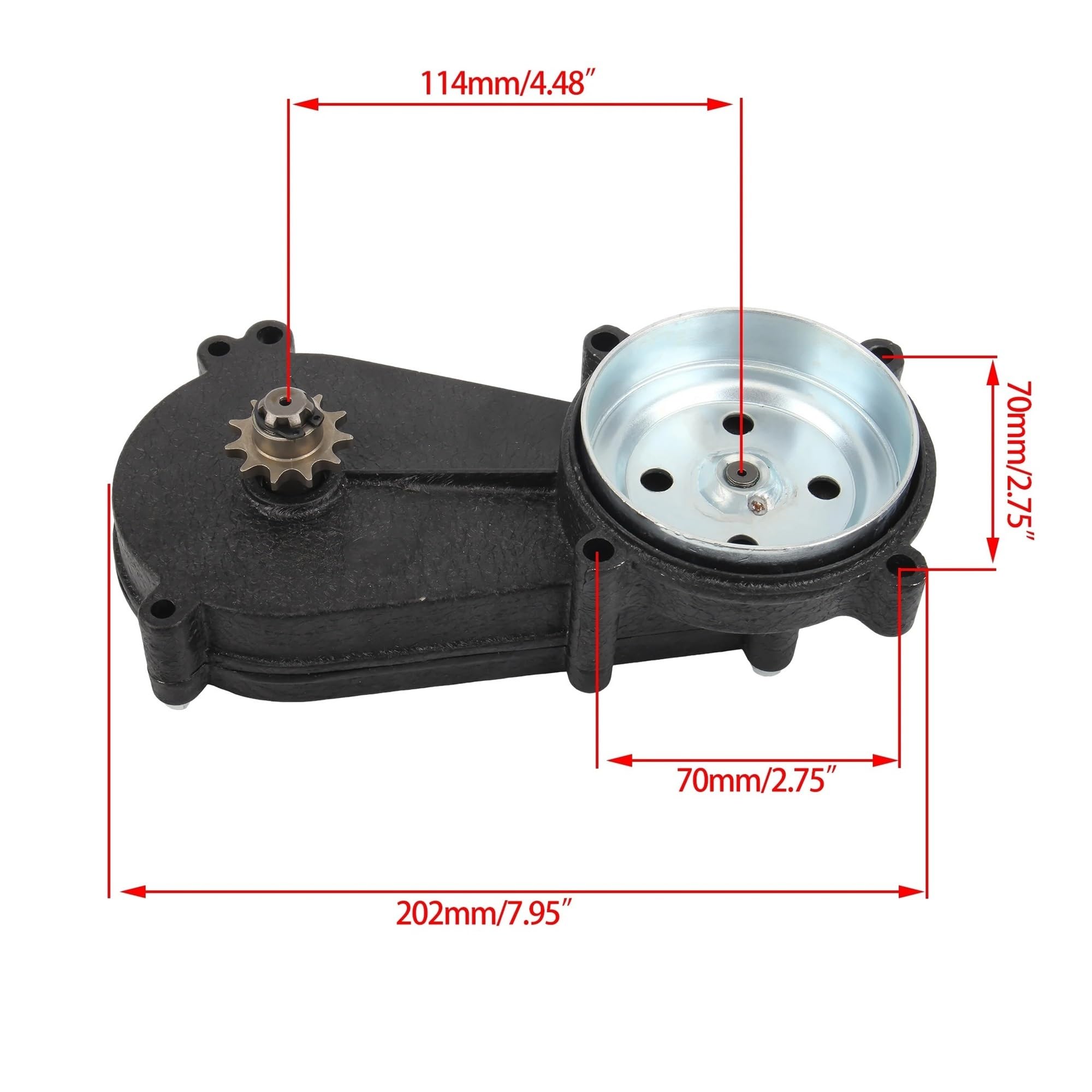 Piñón De Caja Cambios Delantera T8F 11T Compatible Con Ciclomotor 2 Tiempos, 4, 47cc, 49CC, ATV, Quad Pit Bike motor motocicleta piñón Kit de Cadena