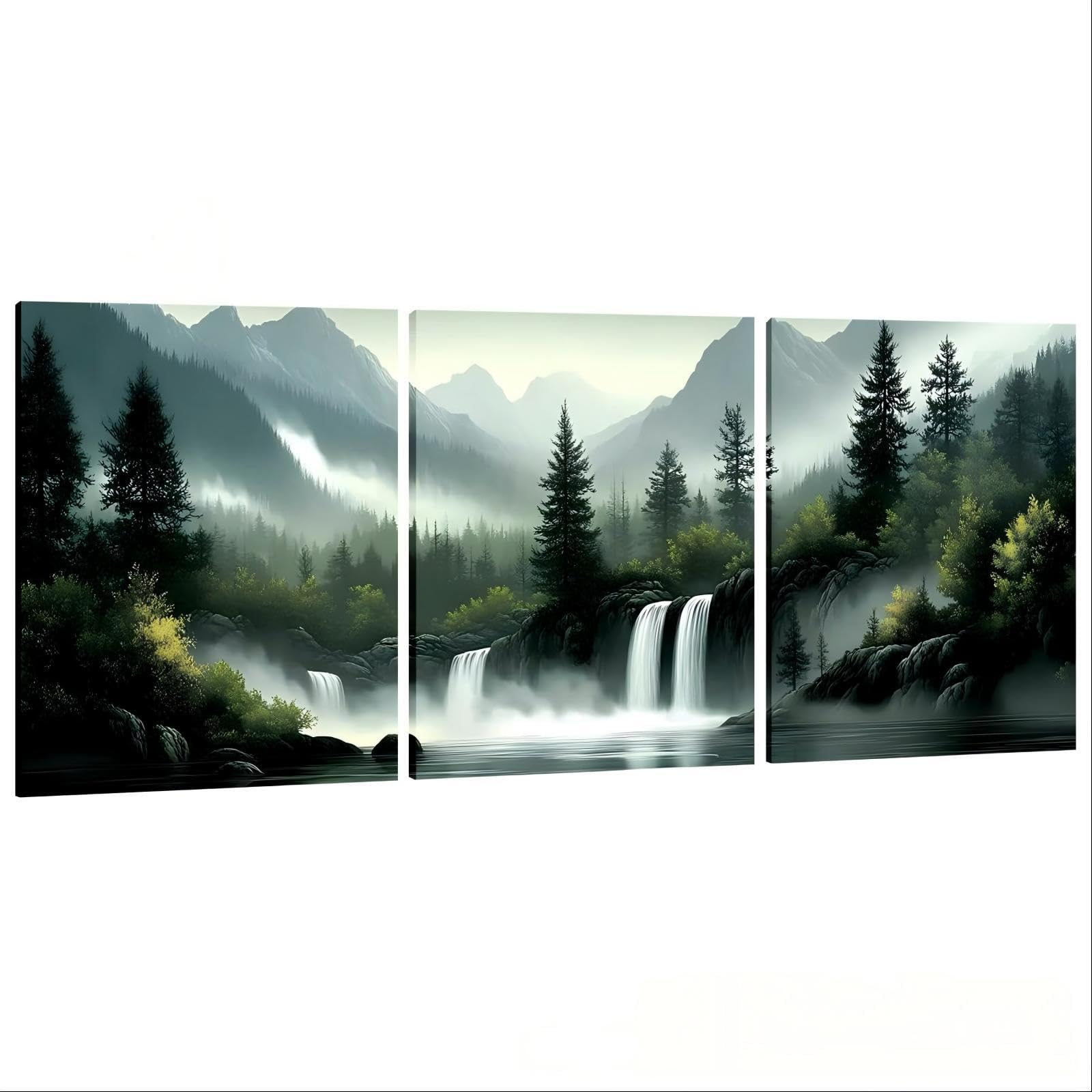 ALCXAZS Vibrant Wall Art For Living Room Canvas Wall Art Set Sized 12x16 Inches Beautifully Crafted Decor Stunning Are Paintings