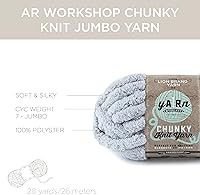 Vista 4 de (1 madeja) Lion Brand Yarn 951-123AQ AR Workshop - Tejido grueso, lino