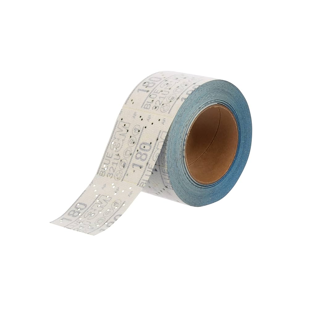 Hookit 36191 Blue Abrasive Sheet Roll (Multi-Hole 2.75