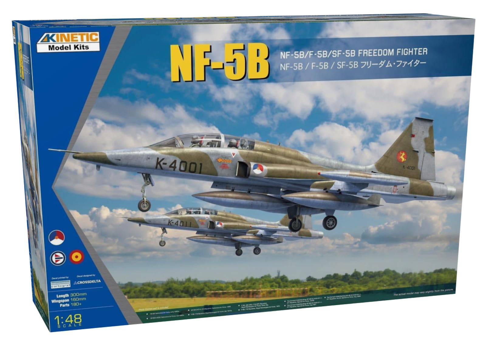 Amazon.com: キネティック Kinetic 1/48 Dutch Air Force NF-5B/F-5B