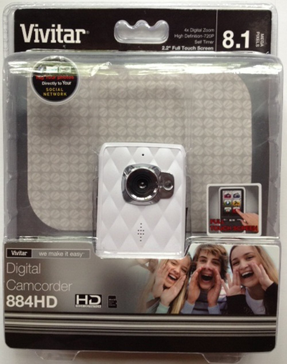 Vivitar 884HD Digital Camcorder