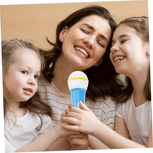 VICASKY Portable Plastic Microphone Toy Musical Toy for Boys and Girls Stage Performance Props