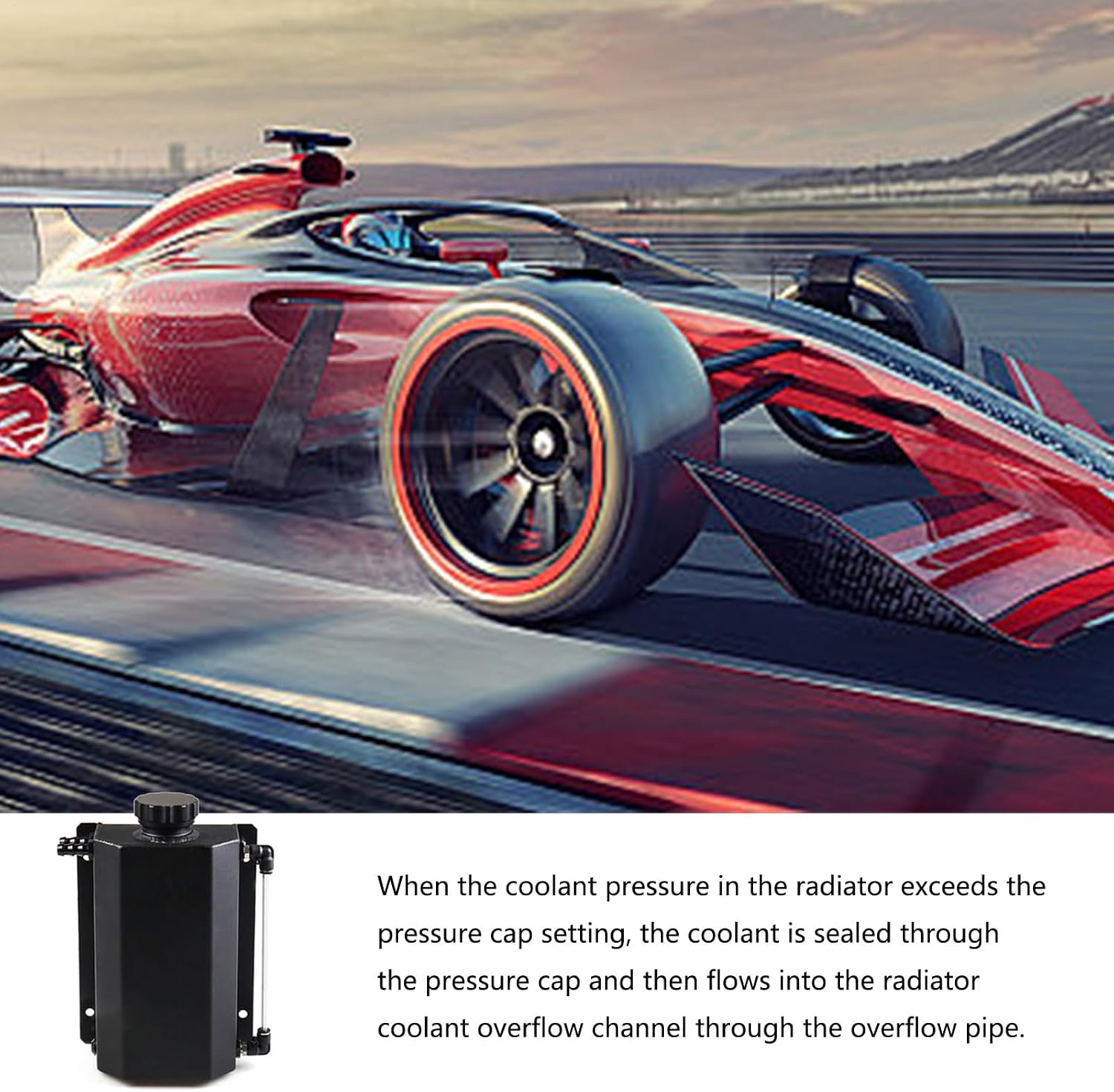 Coolant Recovery Tank Long-lasting Sealing Cap