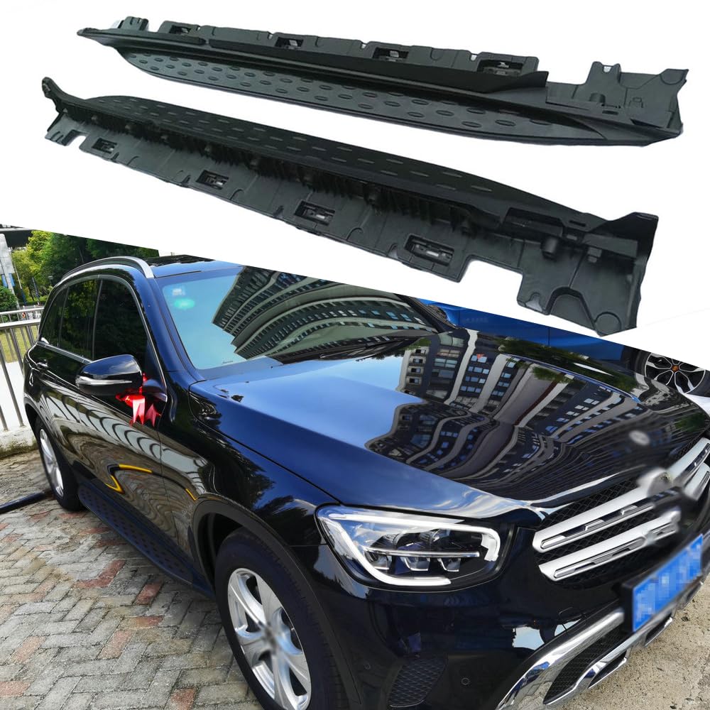 メルセデスベンツGLC 純正　ランニングボード　左右セット　サイドステップ Mercedes-Benz ベンツ GLC X253 C253 2016〜2023 アルミ 付 左