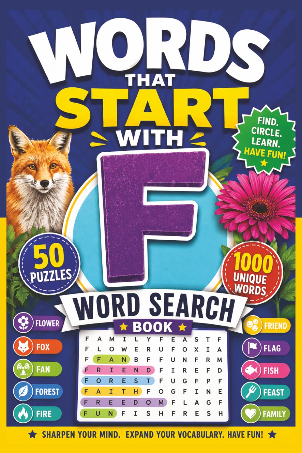 Words That Start With F Word Search: Fantastic, Fun, and Full of “F” Words!
