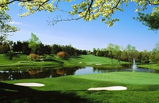 Posterazzi Golf course Congressional Country Club Potomac Montgomery County Maryland USA Poster Print, (27 x 9)