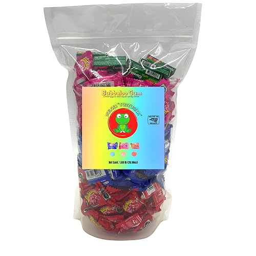 Five Brothers Bubbaloo - Goma de mascar mexicana Blue Berry Tutti Frutti fresa 1 bolsa de 160 piezas 10 Cloret 2 incluidas en la bolsa Five Brothers Bubbaloo - Goma de mascar mexicana Blue Berry Tutti Frutti fresa 1 bolsa de 160 piezas 10 Cloret 2 incluidas en la bolsa
