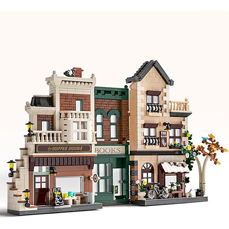 QLT Lego Library Nook Building Set with LED