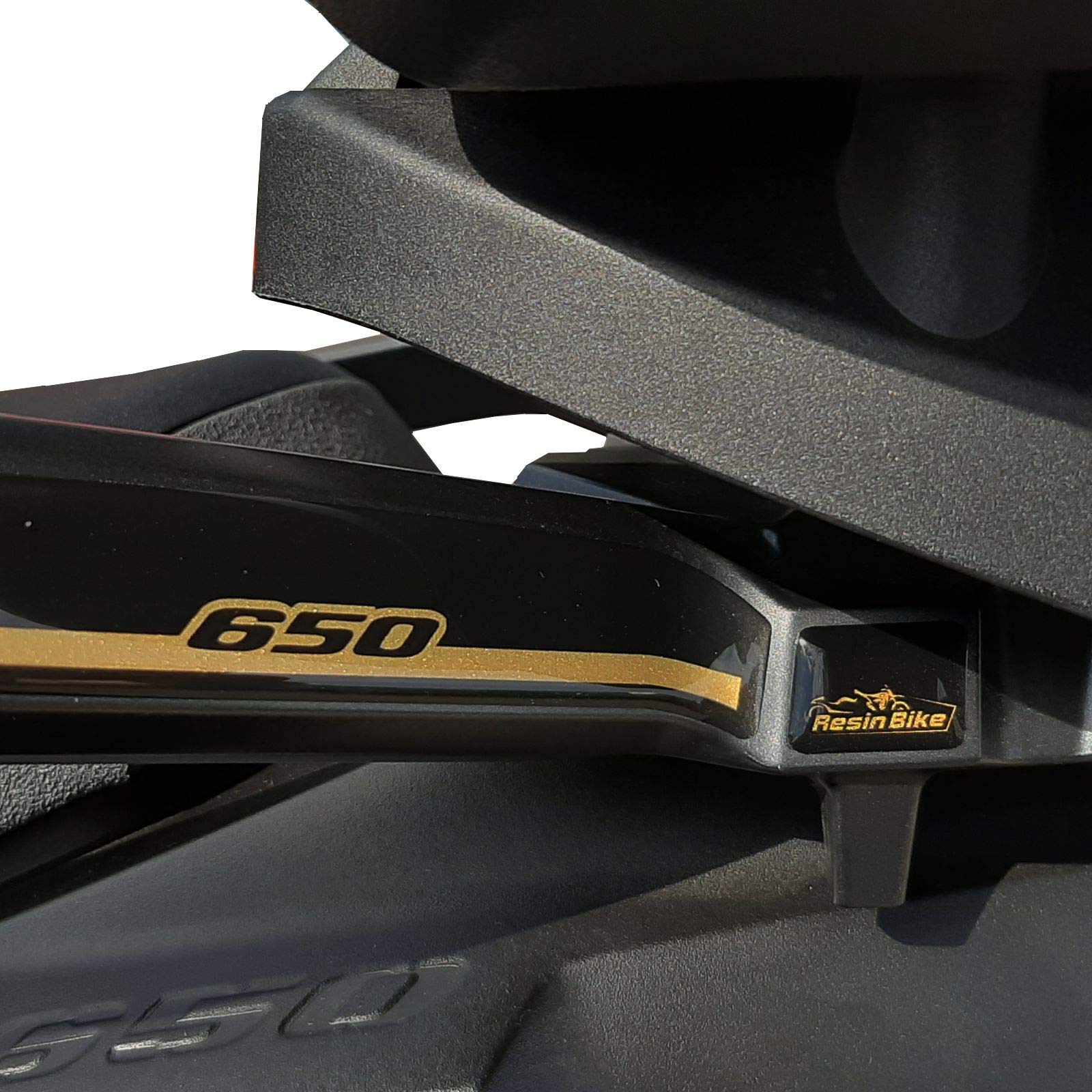 Resin Bike Aufkleber Für Suzuki V-Strom 650 XT ABS 2020-2021 – 3D-Harz, Wasserdicht, Stoßfest, Made In Italy
