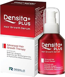 Regaliz Densita Plus Hair Growth Serum | With Redensyl, Anagain &amp; Rosemary Oil | Helps Reduce Hair Fall, Strengthens Hair...