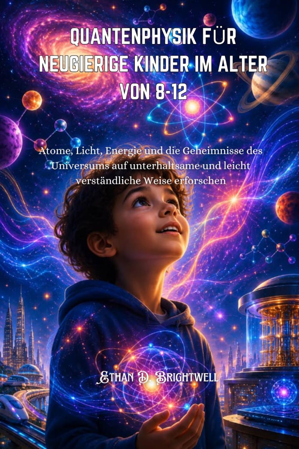 QUANTENPHYSIK FÜR NEUGIERIGE KINDER IM ALTER VON 8-12: Atome, Licht, Energie und die Geheimnisse des Universums auf unterhaltsame und leicht verständliche Weise erforschen
