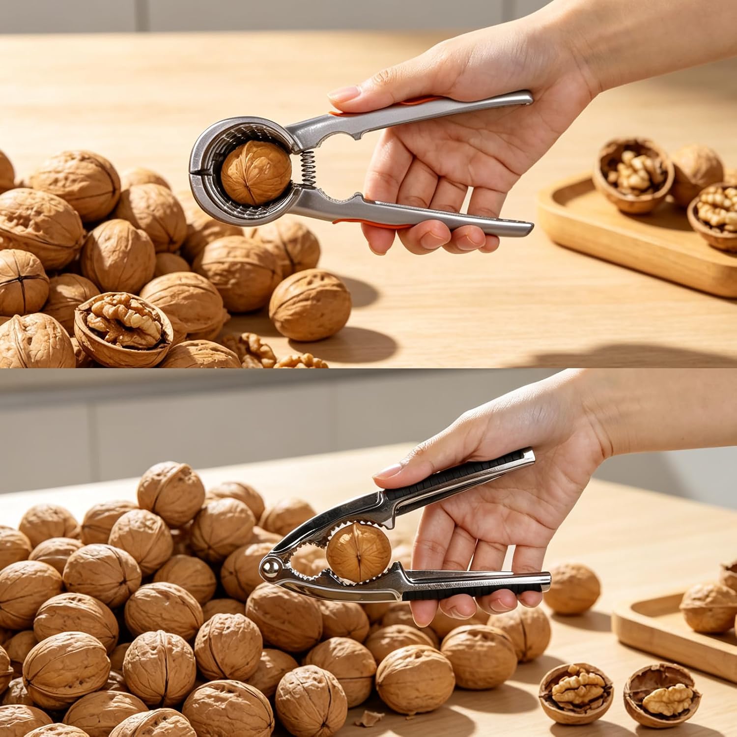 7pcs Nut Crackers Nut and Walnut Cracker Kit