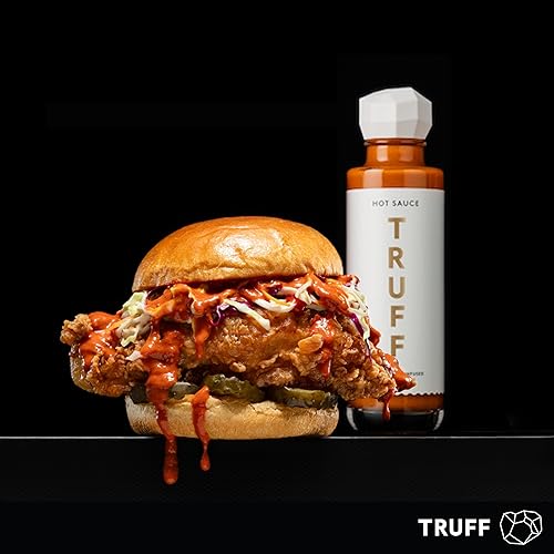 Vista 34 de TRUFF Paquete de iniciación, incluye salsa picante de trufa negra (6 onzas), aceite de trufa negra (5.6 onzas) y sal marina de trufa negra