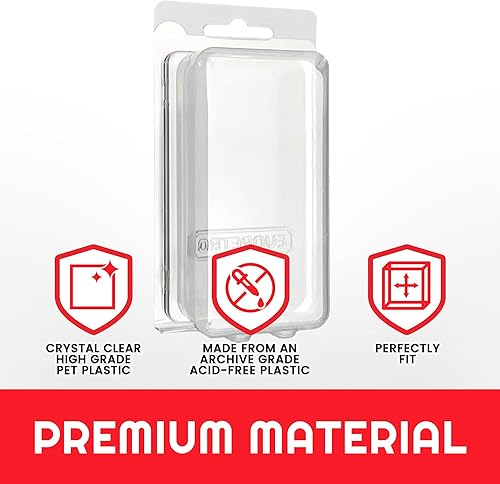 Vista 13 de EVORETRO Vitrina de figuras de acción para Kenner, figuras de reacción Super7, figuras de juguete cardadas de 3.75 pulgadas como Star Wars, Marvel