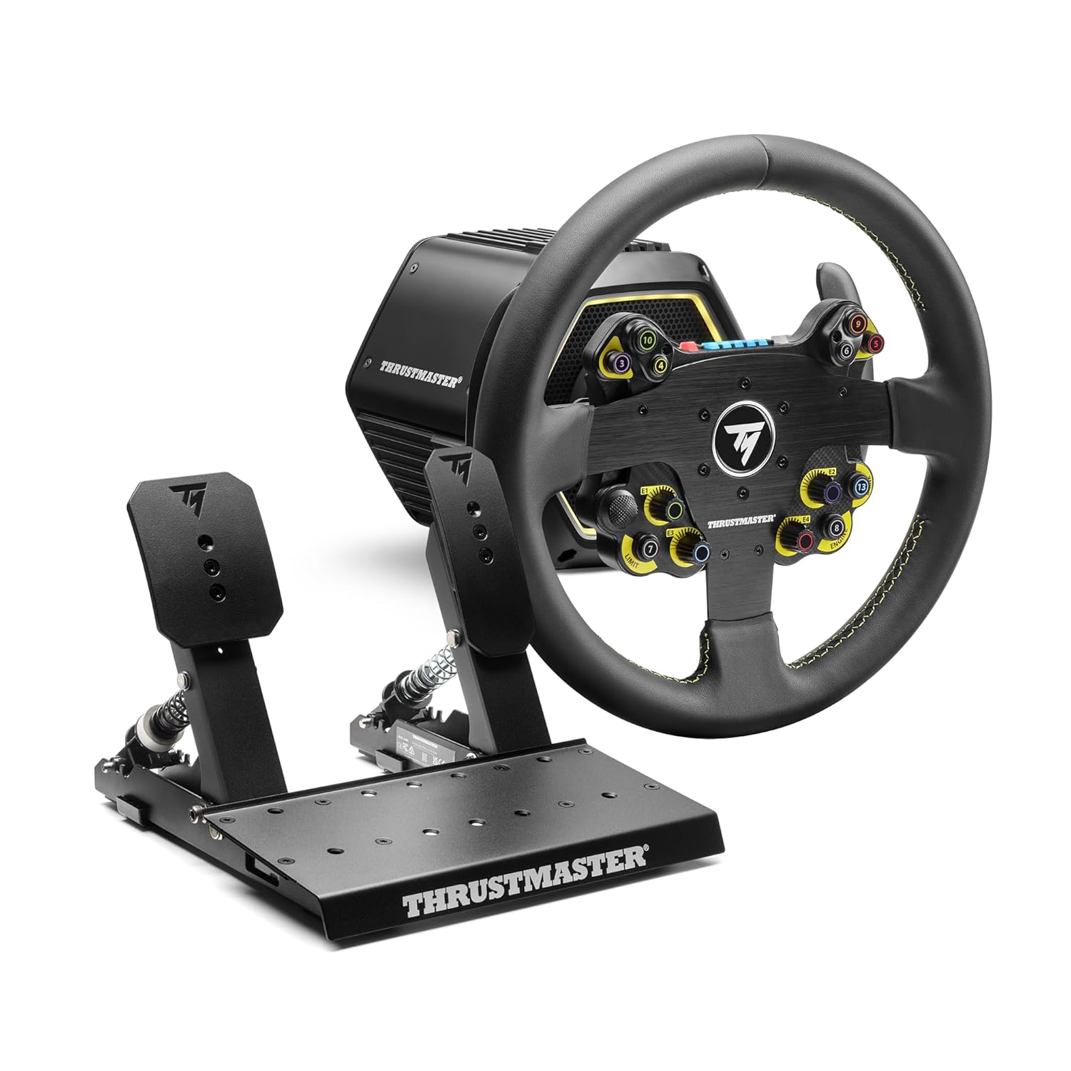 Thrustmaster T818 EVO 32R, Direct Drive Racing Wheel with Pedal Set, for PC