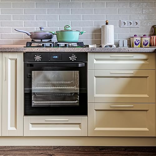 Miniatura 7 de Ravinte Paquete de 10 manijas de cajón de barra cuadradas y delgadas de 6-14 pulgadas de centro a centro, manijas de gabinete de cocina, tiradores