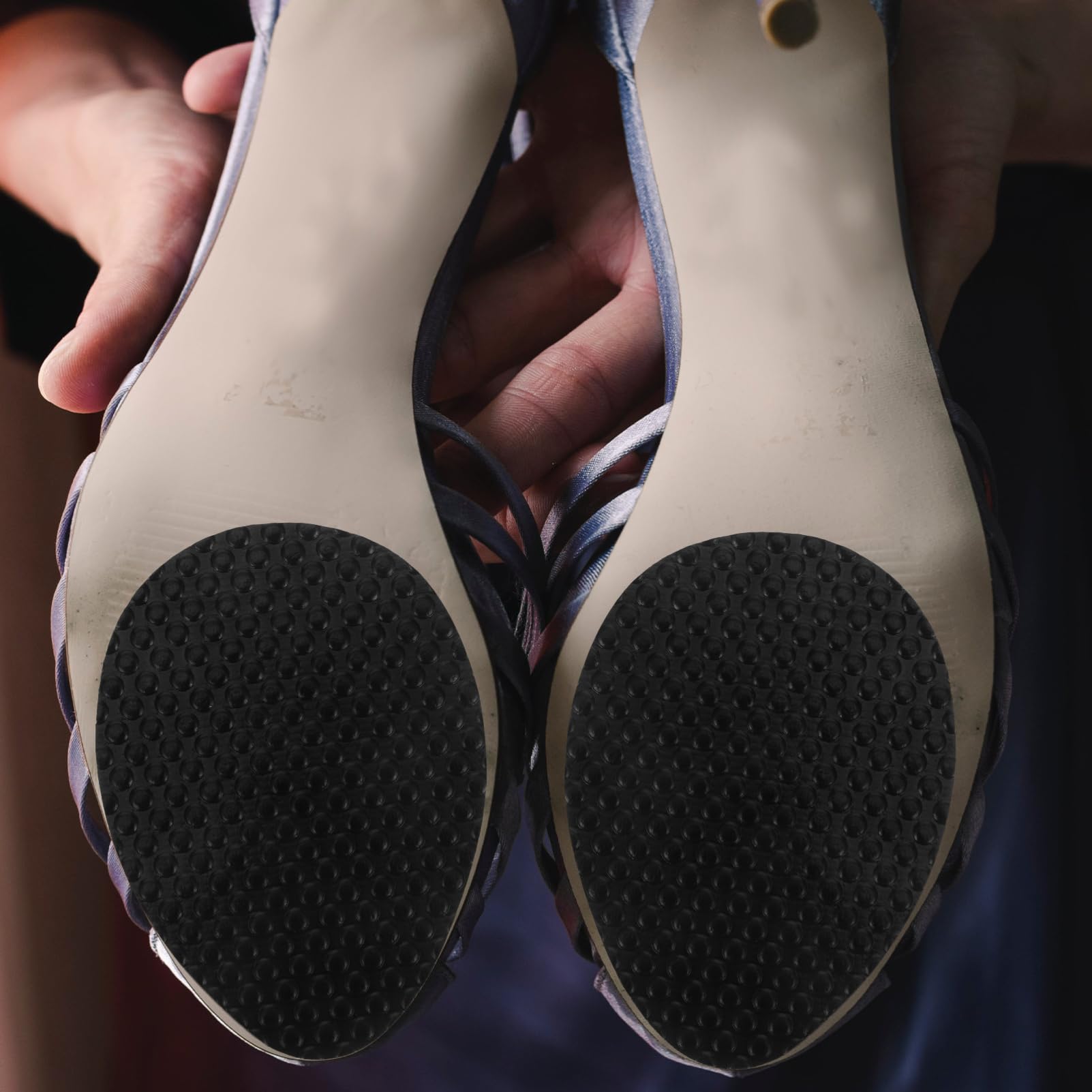 FRCOLOR 50paia Cuscinetti Antiscivolo Per Sole Pad Per Scarpe Protezione Incredibile e Comfort Per Stivaletti e Scarpe Facile Applicazione