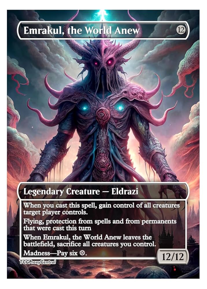 Amazon.com: 4x | Emrakul, the World Anew | Anime | Full Art