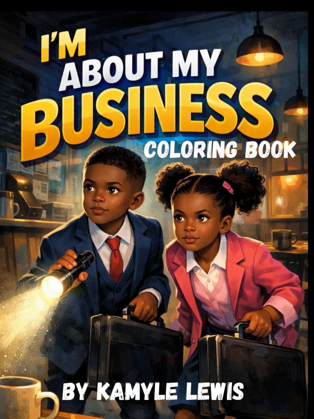 I'M ABOUT MY BUSINESS: Children's Alphabet Coloring Book