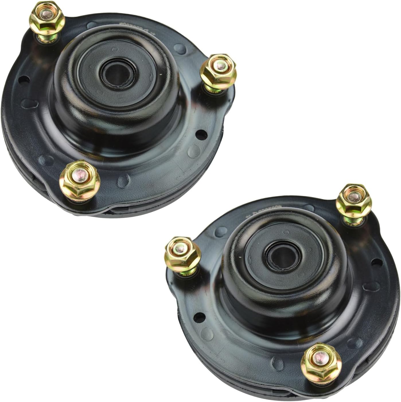 TRQ Front Upper Strut Mount Set Compatible with 2010-2022 Lexus GX460 2003-2022 Toyota 4Runner 2007-2014 FJ Cruiser 2005-2020 Tacoma