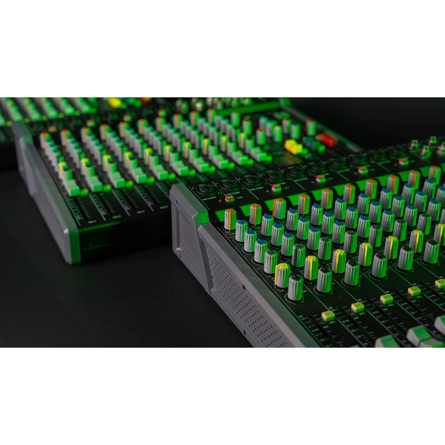 Citronic Consola de mezcla CMC-16 con efectos DSP, reproductor USB/BT, entradas XLR y jack, mezclador de audio profesional compacto para eventos en vivo, grabación y uso en estudio