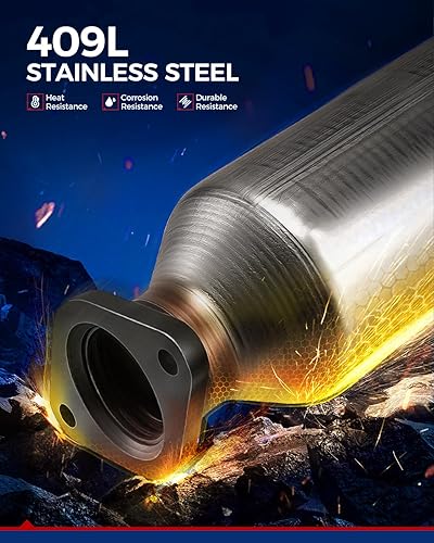 Miniatura 4 de KAX Convertidor catalítico compatible con Corolla 2003 2004 2005 2006 2007 2008, Matrix 2003-2008, Vibe 2003-2008, Eastern Catalytic 53717 Catalytic