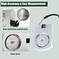 Vista 4 de Altimeter profesional de aluminio preciso Clinómetro impermeable de altura óptica Clinómetro de altura sin batería compacto portátil Clinómetro