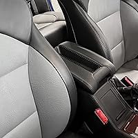 Vista 4 de AIRSPEED Para BMW M5 E39 Cubierta del marco de la caja del reposabrazos de la consola central, calcomanía de fibra de carbono accesorios interiores