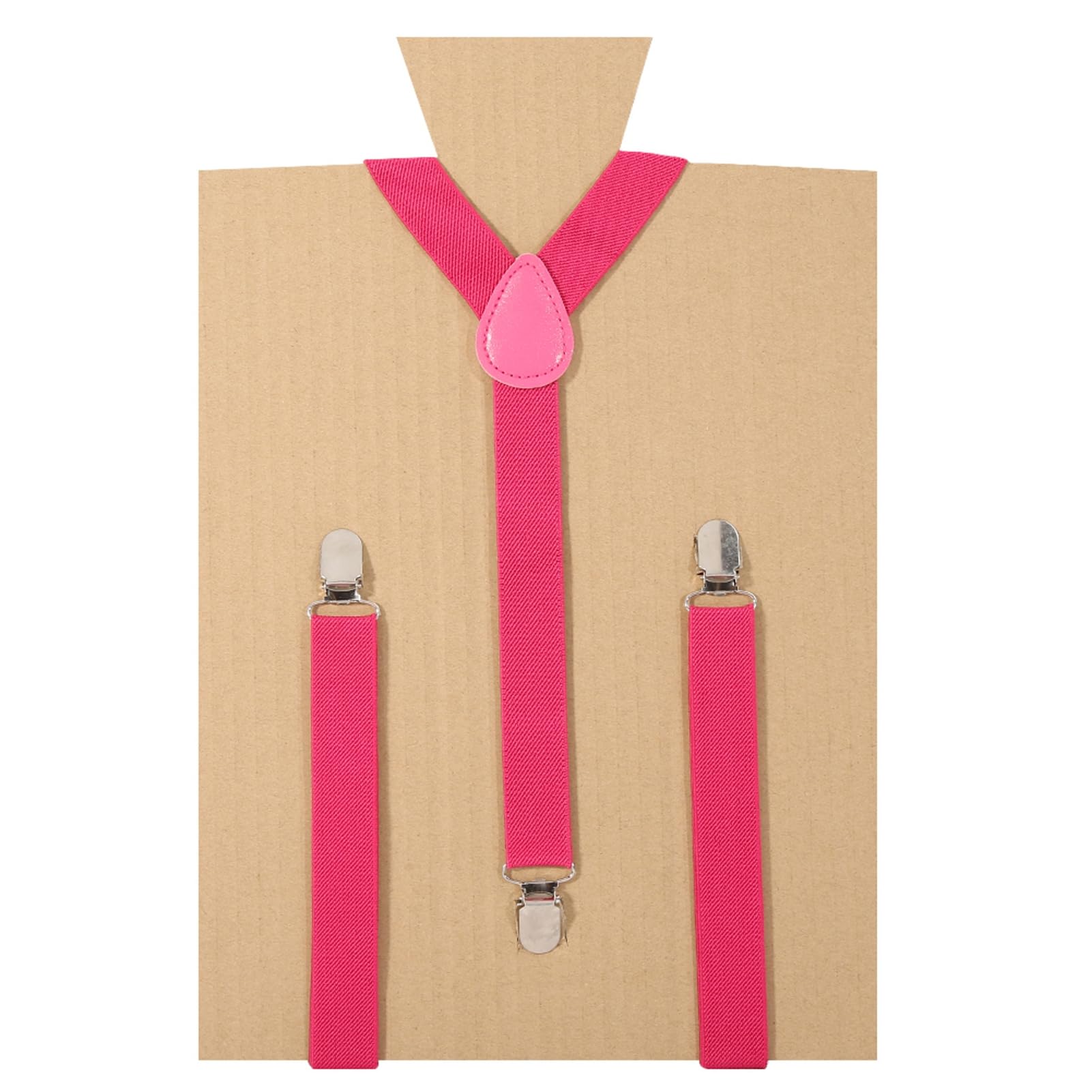 matumou Unisex Elastic Y-Shape Braces Men's Women's Adjustable Clip-on Suspenders