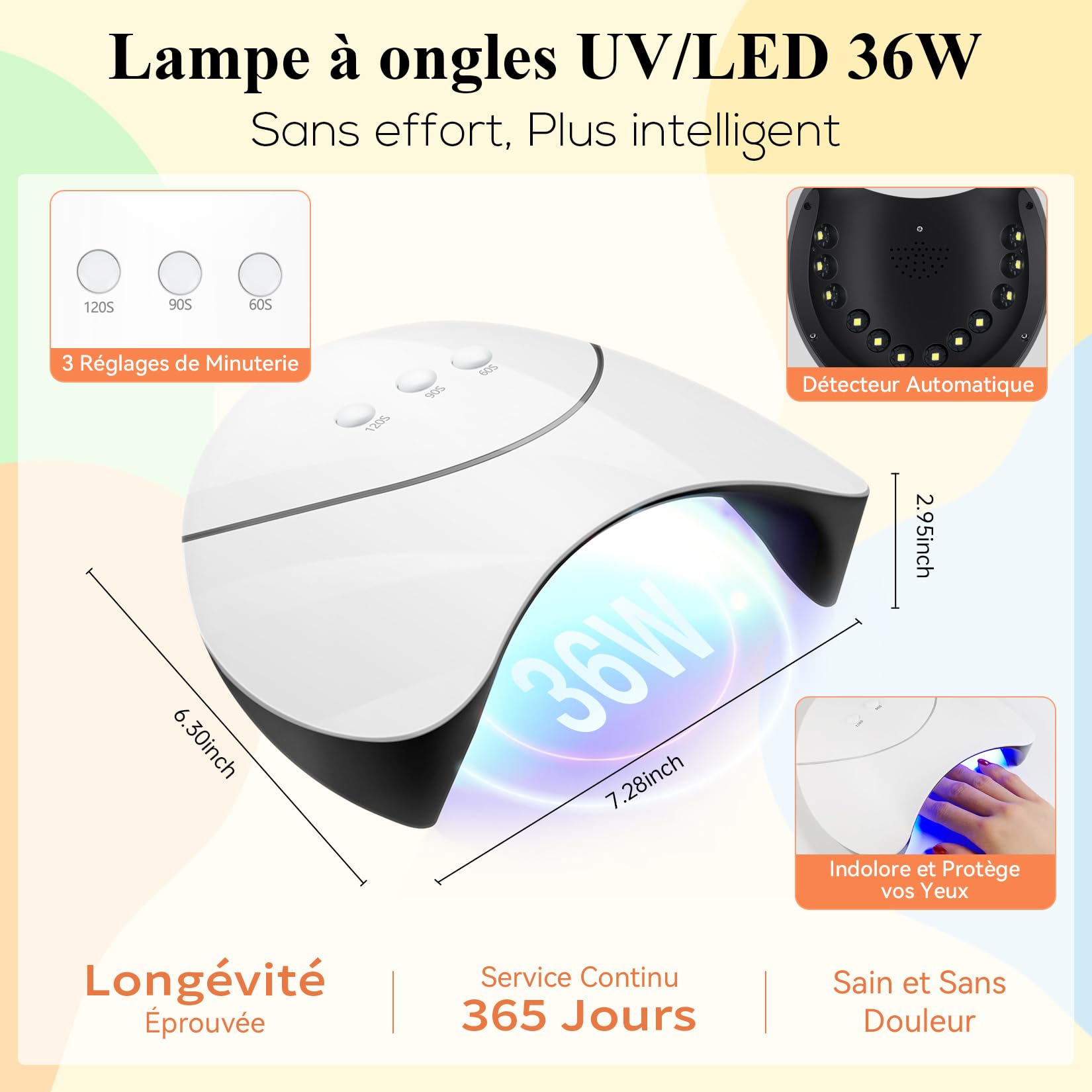 Phoenixy 28 PCS Kit Vernis Semi Permanent avec Lampe à Ongles 20 Couleurs Vernis à Ongles + 3 Couleurs de Poly Extension Gel Kit Ongle Gel UV Complet Pour Débutant