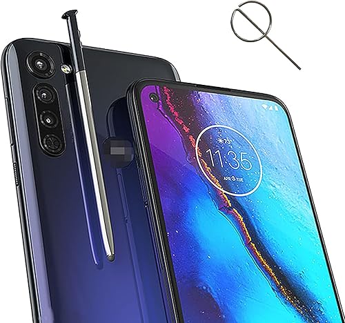 Miniatura 2 de Para Moto G Stylus 2020 Reemplazo de lápiz LCD Touch Pen parte para Motorola Moto G Stylus XT2043 All Verison Touch Pen + Expulsor Pin (negro)