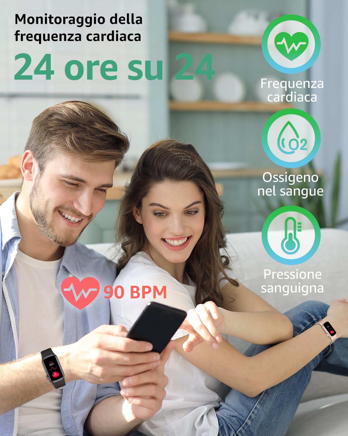 IMFRCHCS Fitness Tracker, orologio fitness con display HD da 1,47 pollici con 137+ modalità sportive, orologio intelligente con pedometro per il monitoraggio del sonno, orologio fitness