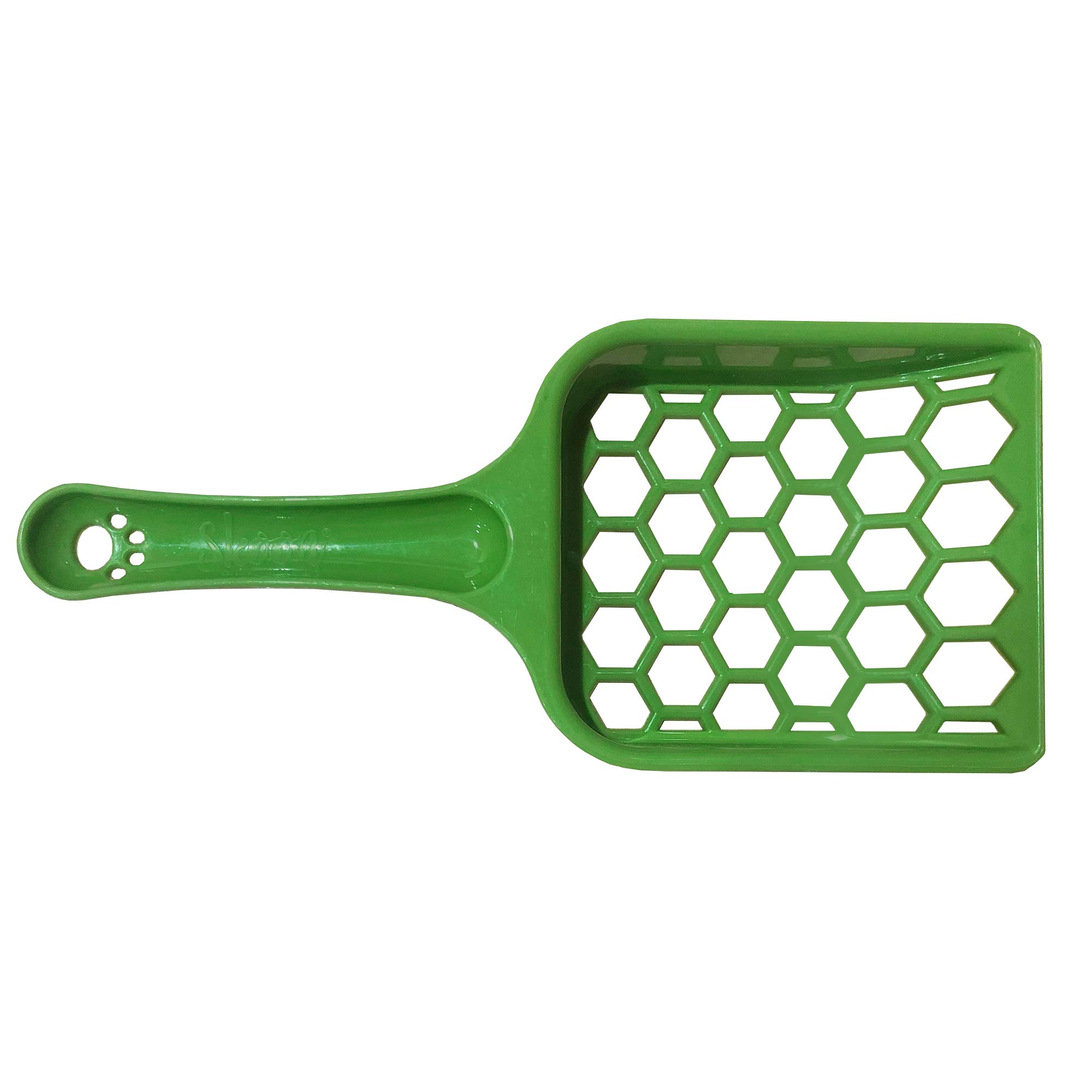 Skoon Cat Litter Pooper Skooper (1 Pack) - Wide Opening, Non-Clumping Litter Box Sifter Removes Solids Without Wasting Pebbles