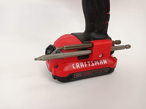 Miniatura 12 de Soporte magnético de broca larga para Dewalt 20V, sostiene de forma segura brocas largas y cortas - Galactic Gadgets (amarillo)