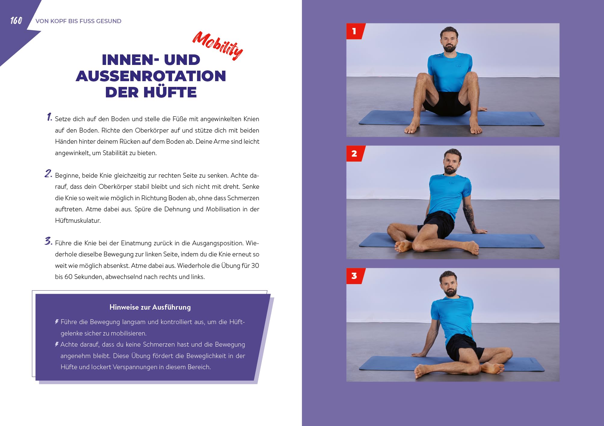 SOS, ich habe Rücken: In nur 2 Minuten einfach und effektiv Schmerzen lindern und Verspannungen lösen | 50 Übungen für unteren und oberen Rücken, Lendenwirbelsäule, Schultern, Nacken, Bandscheiben