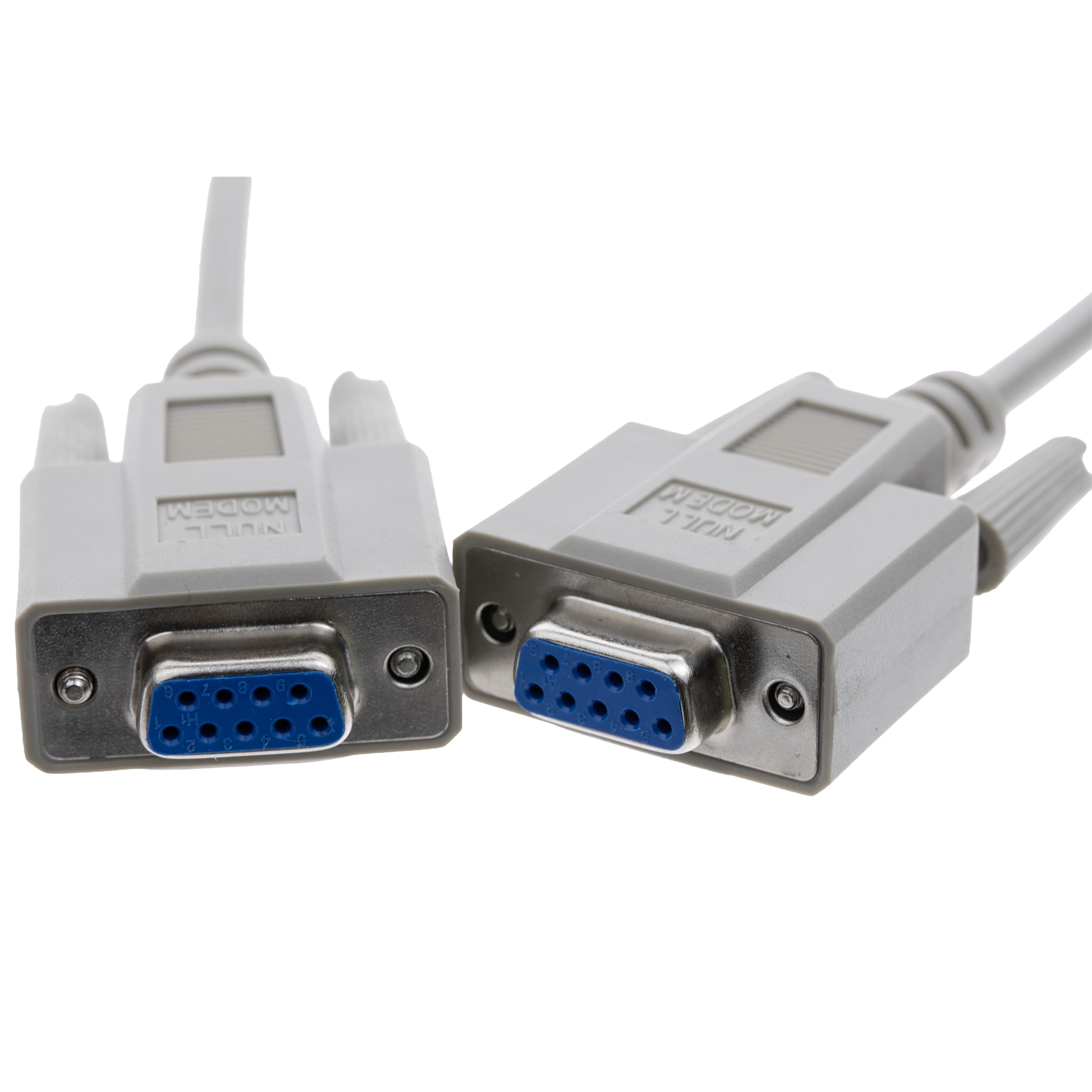 CableWholesale 6 stóp DB9 żeński/DB9 żeński, 8C, null modem kabel (10D1-20406)