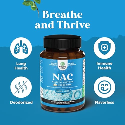 Miniatura 3 de Suplemento NAC N-acetil cisteína con vainilla - Suplemento hepático de limpieza de desintoxicación con aminoácidos para desintoxicación hepática y
