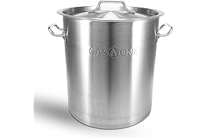 GasOne 20-Quart Stainless Steel Stock Pot