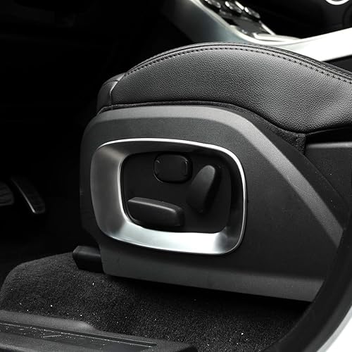 Miniatura 3 de CHEYA ABS asiento ajuste botón cubierta para Land Rover Range Rover Evoque 2012-2015